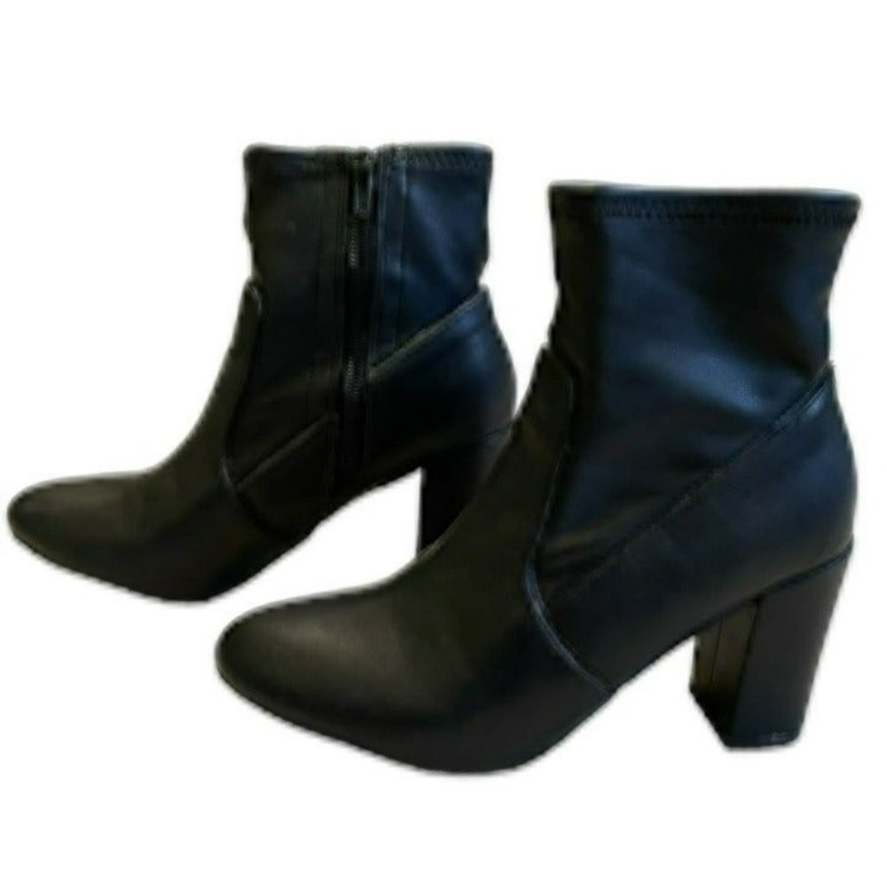 Steve Madden Black Emison-S  Booties Women's Size 7 - Picture 6 of 10